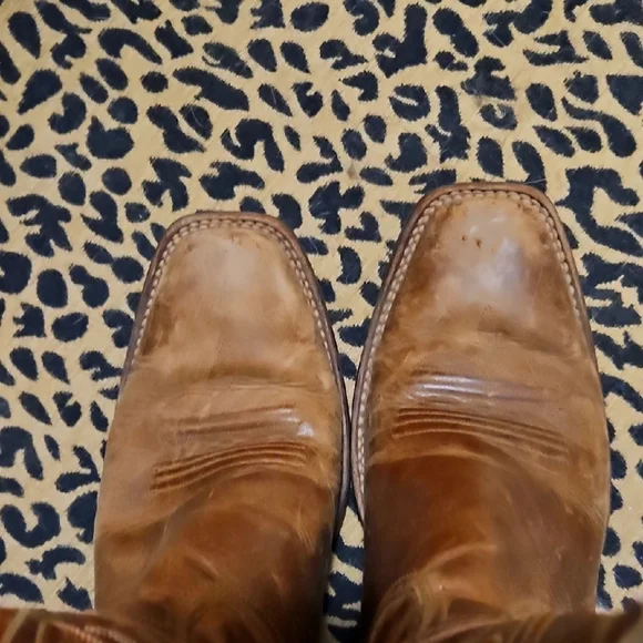 Ariat Women's Legend Russet Rebel Full-Grain Leather Cowgirl Boots Size 9.5B - Picture 6 of 9